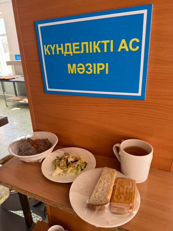 Оқушылардың тамақтануы