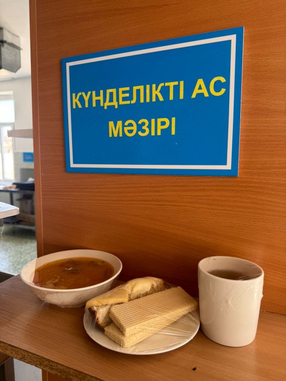 Оқушылардың тамақтануы