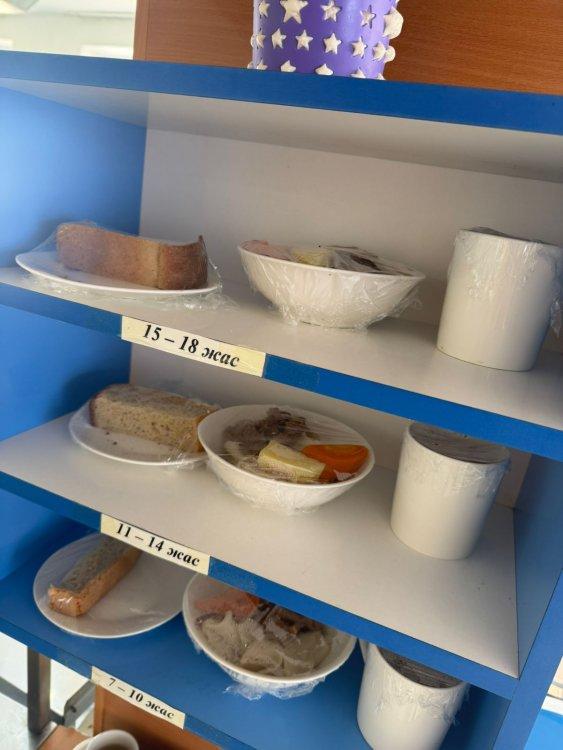 Жергілікті атқарушы органдардың қаражаты есебінен тамақтандыру жүзеге асырылатын мектептерде 2025 - 2026 оқу жылына арналған перспективалық төрт апталық июньдық мәзір бойынша айына бір рет оқушыларға бешбармақ тағамы беріледі.